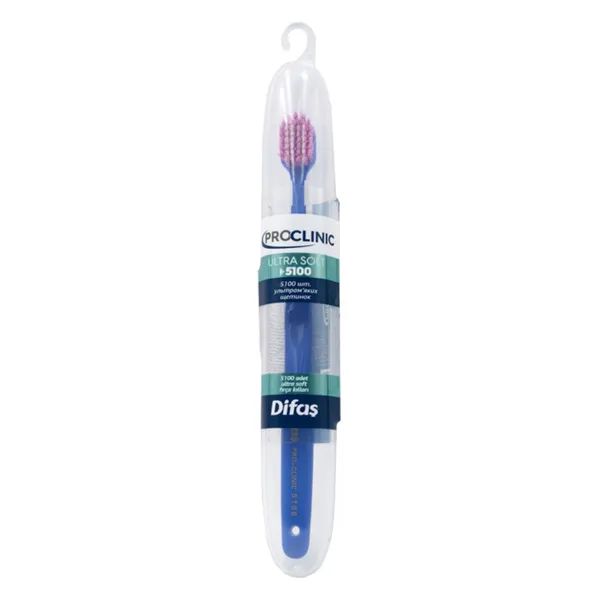 %Зубная щетка Difas Pro-Clinic Ultra Soft 5100 ультрамягкая в дорожном кейсе №1