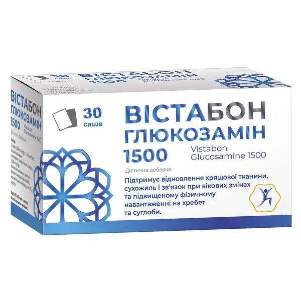 %Вистабон Глюкозамин 1500 саше №30