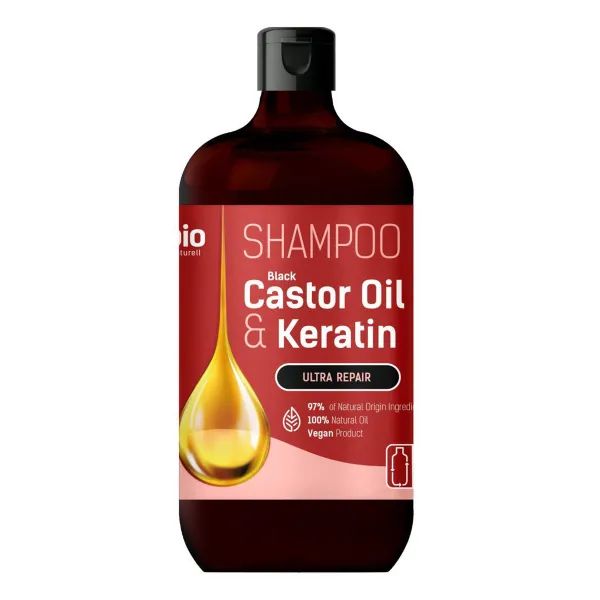 ЭЛЬФА БИО НАТУРЕЛЬ ШАМПУНЬ 946МЛ КАСТОР. МАСЛО КЕРАТИН 41385 34013