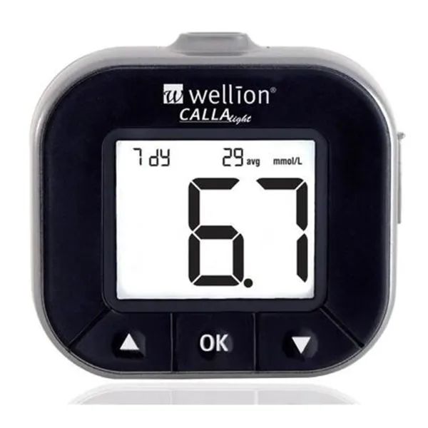 %НАБОР Д/ТЕСТ. УРОВНЯ ГЛЮКОЗЫ WELLION CALLA LIGHT БЕЛ.