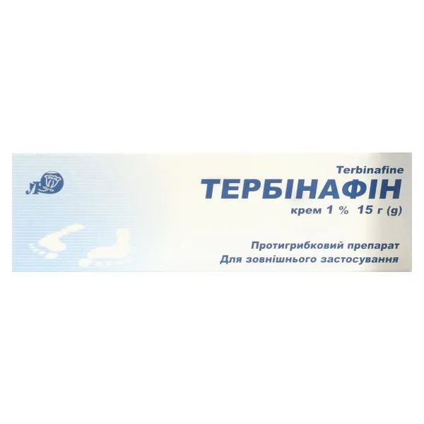 %Тербінафін крем 1 % туба 15 г