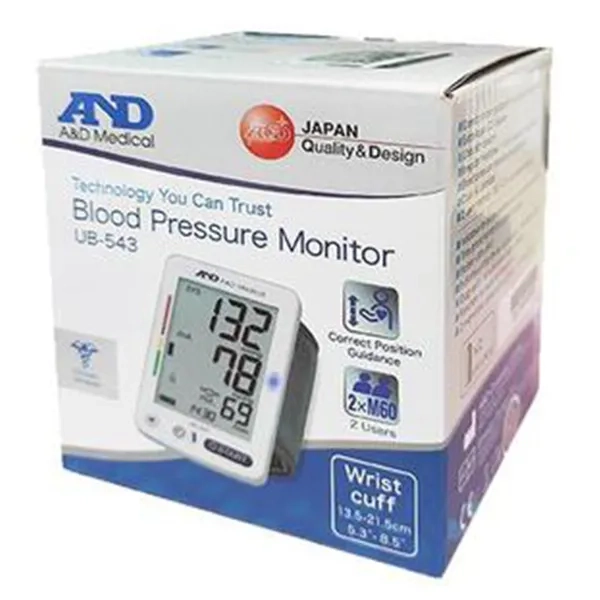 Тонометр автоматичний A&D UB-543 на зап'ястя
