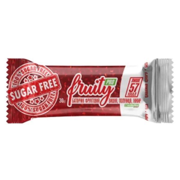 %Батончик протеїновий POWER PRO Healthy Meal вишня, полуниця, інжир 30 г
