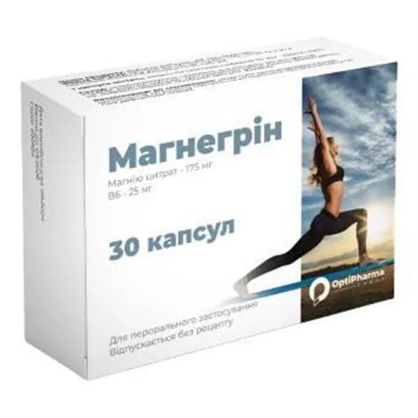 %Магнегрин капсулы №30