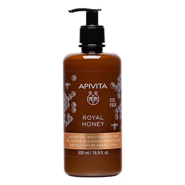 APIVITA ROYAL HONEY ГЕЛЬ Д/ДУША С ЭФ.МАСЛАМИ 500МЛ 4616