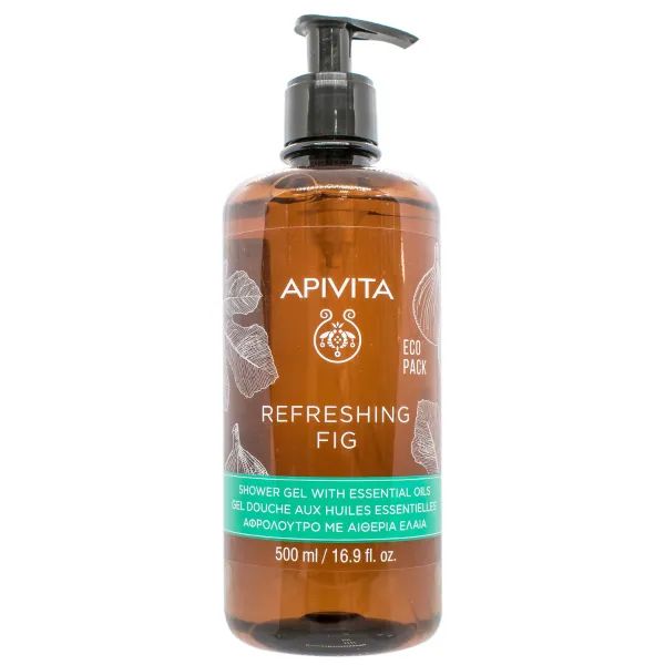 APIVITA ОСВЕЖАЮЩИЙ ИНЖИР ГЕЛЬ Д/ДУША С ЭФ. МАСЛАМИ 500МЛ  3770