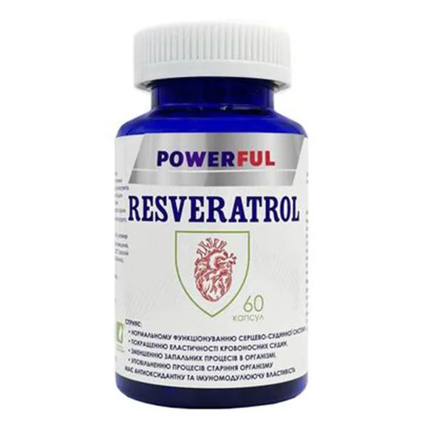%РЕСВЕРАТРОЛ POWERFULL КАПС. №60 0153