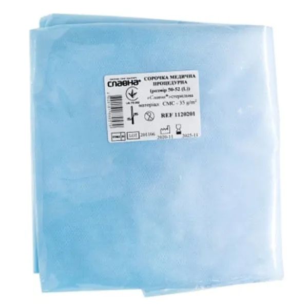 РУБАШКА ЖЕН. НЕСТЕР. ПРОЦЕДУРНАЯ L(50-52) СМС (1120208)