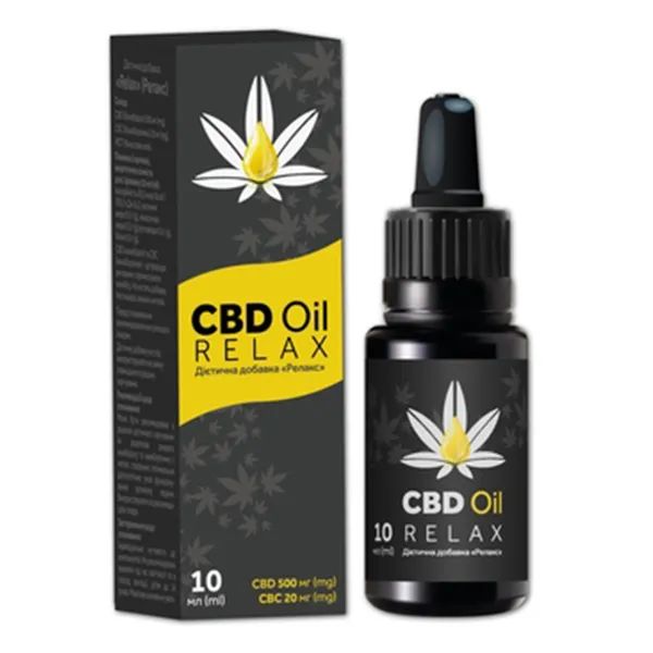 РЕЛАКС CBD МАСЛО С КАННАБИДИОЛОМ 5% 10МЛ 1940
