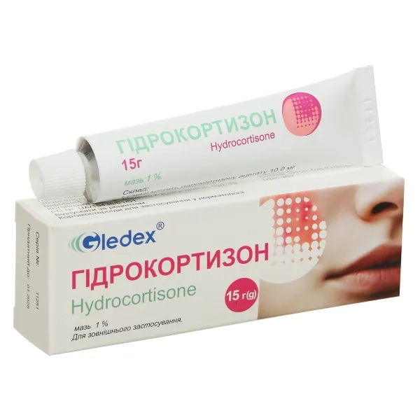 %ГИДРОКОРТИЗОН МАЗЬ 1% 15 Г