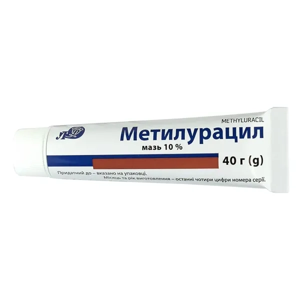 МЕТИЛУРАЦИЛ МАЗЬ 10% 40 Г /ТУБА/