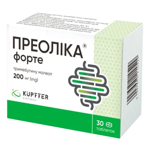 ПРЕОЛИКА ФОРТЕ ТАБЛ. 200 МГ №30