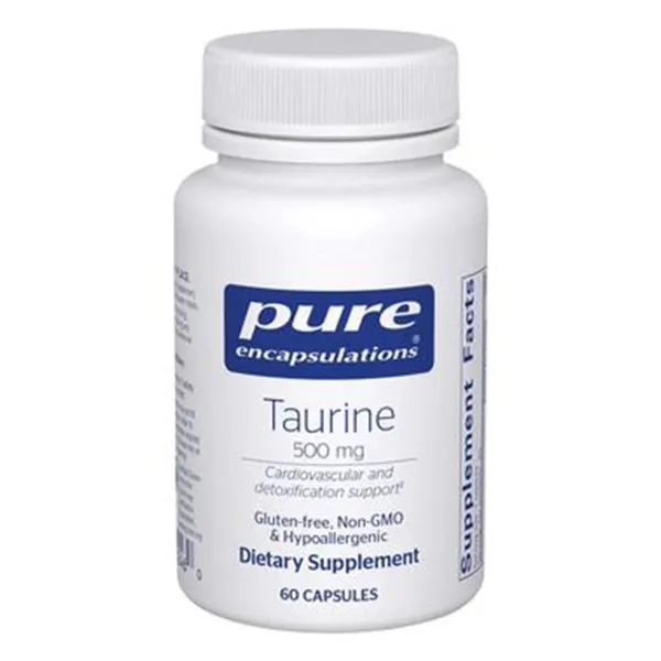 PURE ТАУРИН 500 МГ КАПС. №60