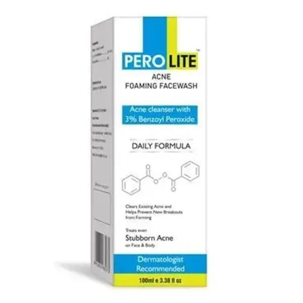 ПЕРОЛАЙТ 3% СРЕДСТВО ДЛЯ УМЫВАНИЯ ОТ АКНЕ 100МЛ  5273