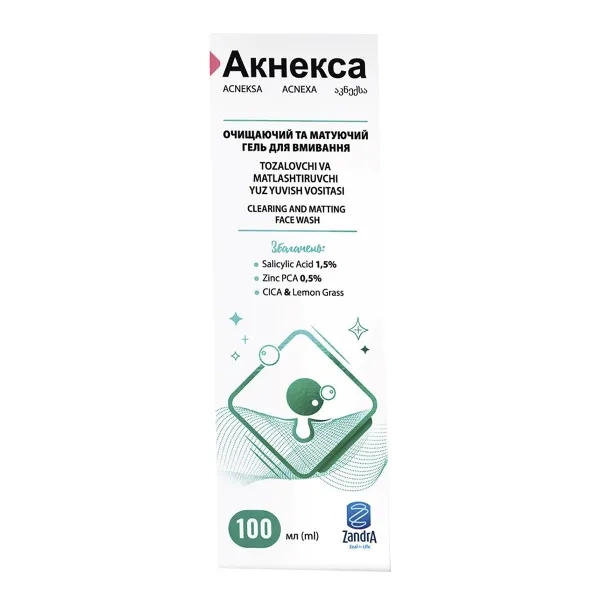 %АКНЕКСА ГЕЛЬ ДЛЯ УМЫВАНИЯ МАТИР. 100МЛ 0647