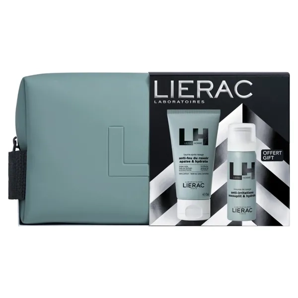 LIERAC НАБОР ОМ БАЛЬЗАМ П/БР. 75МЛ+МУСС Д/БР. 50МЛ  4828