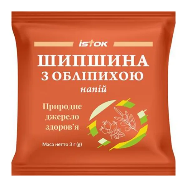 ШИПОВНИК ОБЛЕПИХА ПОР. ДЛЯ НАПИТКА 3Г №20