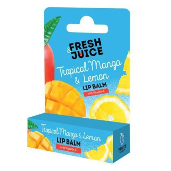 %FRESH JUICE БАЛЬЗАМ Д/ГУБ 3,6Г МАНГО ЛИМОН 47186
