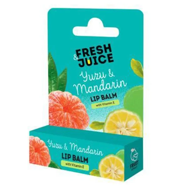 %FRESH JUICE БАЛЬЗАМ Д/ГУБ 3,6Г ЮДЗУ МАНДАРИН 47124
