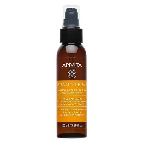 APIVITA СЫВОРОТКА ВОССТ. Д/ВОЛОС КЕРАТИН 100МЛ 9398