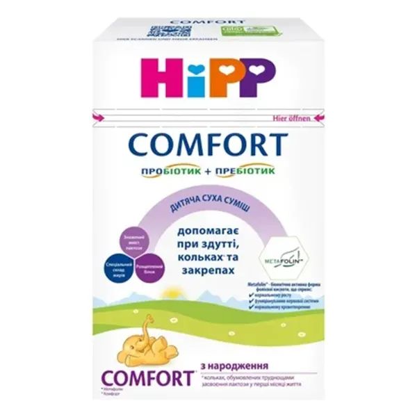 ХИПП КОМФОРТ МОЛ.СМЕСЬ 600 Г  6254