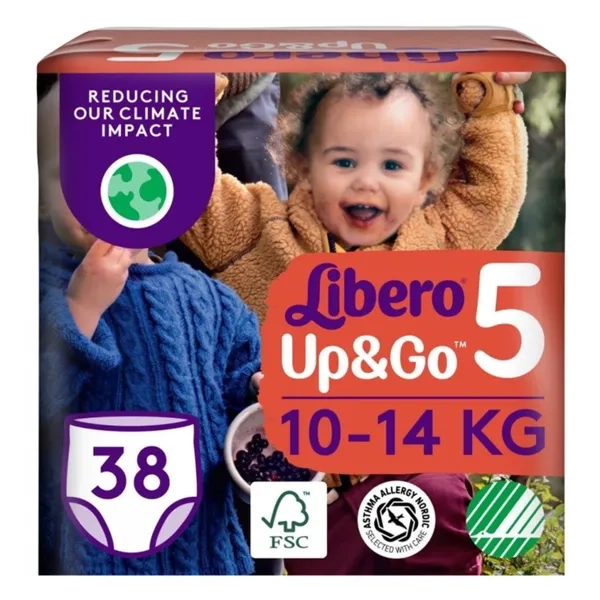 %ПОДГ. ЛИБЕРО 5 UP&GO 10-14КГ №38  2458