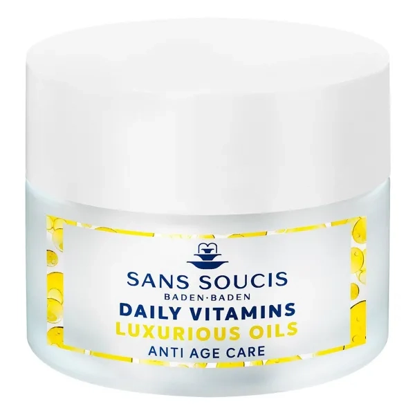 %Крем для обличчя Sans Soucis (Сан Сусі) Daily Vitamins Антивіковий з розкішними оліями 50 мл