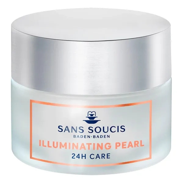 %Подтягивающий крем для лица для сияния кожи Sans Soucis (Сан Суси) Illuminating Pearl 24h для нормальной кожи 50 мл