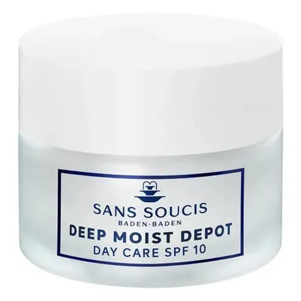%Увлажняющий дневной крем Sans Soucis (Сан Суси) Deep Moist Depot SPF-10 для нормальной, сухой кожи 50 мл