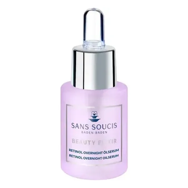 %Нічна сироватка для обличчя Sans Soucis (Сан Сусі) Beauty Elixir Ретинол олійна 15 мл