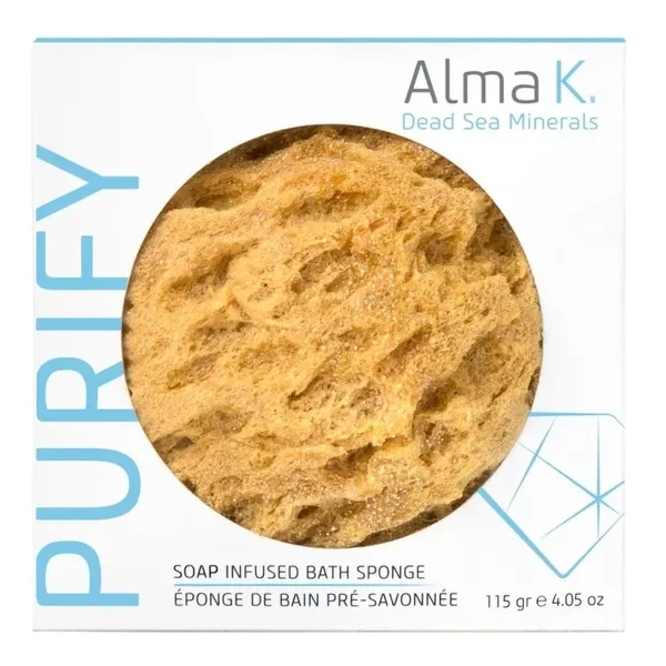 %Губка для душа мыльная Alma K. Body care 115 г