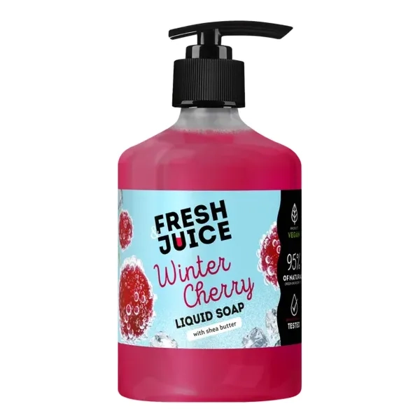 %FRESH JUICE МЫЛО ЖИД. WINTER CHERRY ДОЗ. 460МЛ  35362