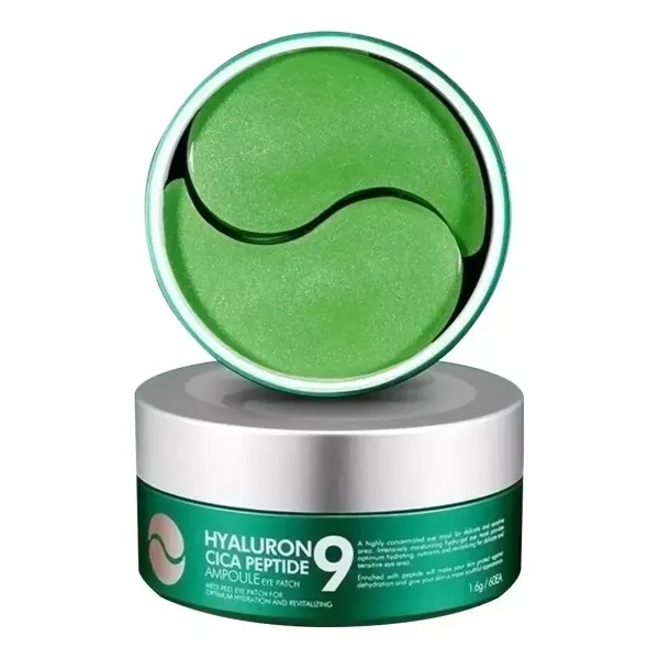 %Заспокійливі гідрогелеві патчі з пептидами MEDIPEEL Peptide 9 Hyaluron Cica Ampoule №60