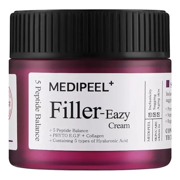 %Живильний крем-філер із пептидами та EGF від зморщок MEDIPEEL Filler-Eazy 50 мл