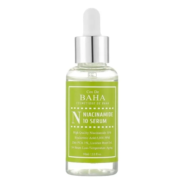 %Сыворотка для лица с ниацинамидом и цинком Cos De BAHA N Niacinamide 10 Serum 60 мл