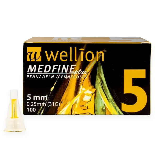 %ИГЛА Д/ШПРИЦ-РУЧЕК WELLION MF+ 0,25 Х 5ММ 31G №100