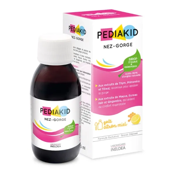 %Педиакид PEDIAKID Nez-Gorge сироп нос-горло флакон 125 мл