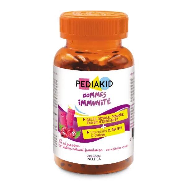 %Педиакід PEDIAKID Gommes Immunite Ведмежуйки Імунітет для дітей жувальні пастилки №60
