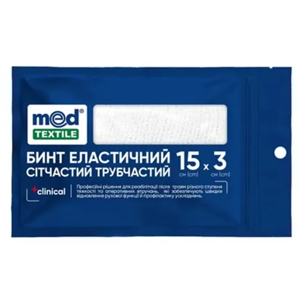 %БИНТ ЭЛАСТ.СЕТЧ.ТРУБЧ. 15 СМ Х 5 СМ 5503