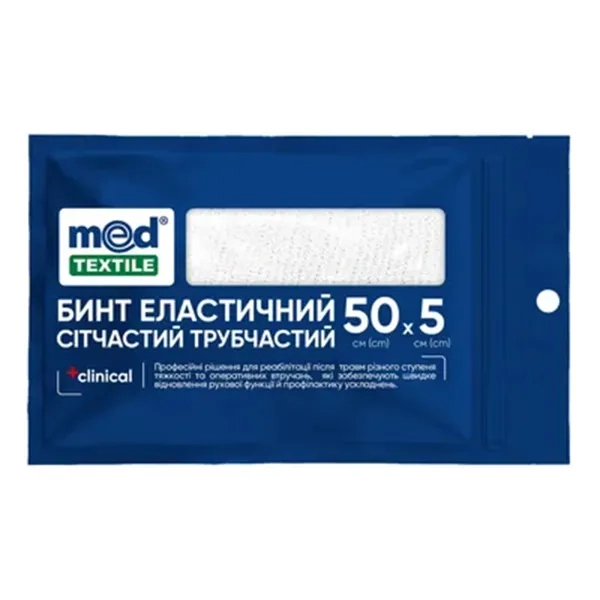 %БИНТ ЭЛАСТ.СЕТЧ.ТРУБЧ. 50 СМ Х 5 СМ 5589