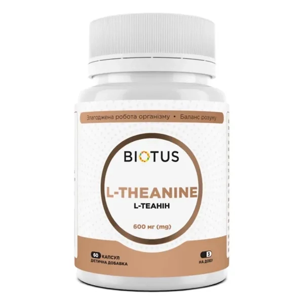 %Biotus L-теанин капсулы №60