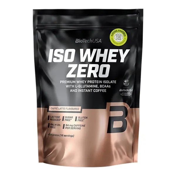 %BIOTECH ПРОТЕИН ISO WHEY ZERO  КОФЕ ЛАТТЕ 454Г