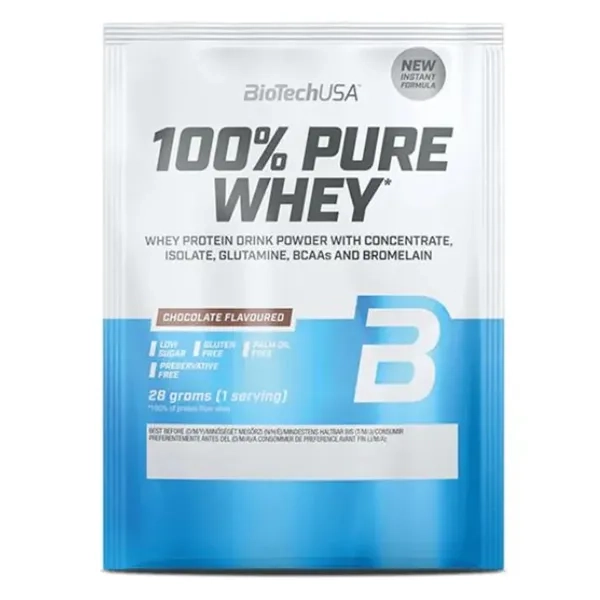 %BIOTECH ПРОТЕИН 100% PURE WHEY ШОКОЛАД 28Г  8477