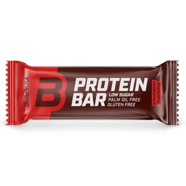 %BIOTECH БАТОНЧИК ПРОТЕИН BAR 70Г КЛУБНИКА  6657