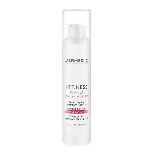 %ДЕРМЕДИК DERMEDIC REDNESS КРЕМ-КОРРЕКТОР ДНЕВНОЙ SPF-20 40МЛ 6549