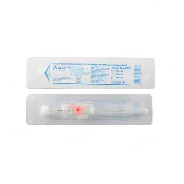%Катетер внутривенный с инъекционным портом IGAR 20G
