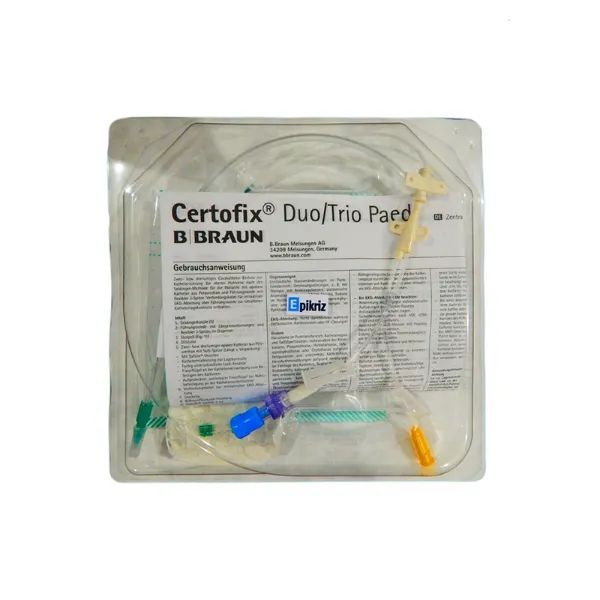 %Набор для катетеризации полой вены с двухканальным катетером Certofix Duo, sb 720