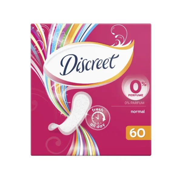 %Прокладки щоденні гігієнічні жіночі Discreet normal №60