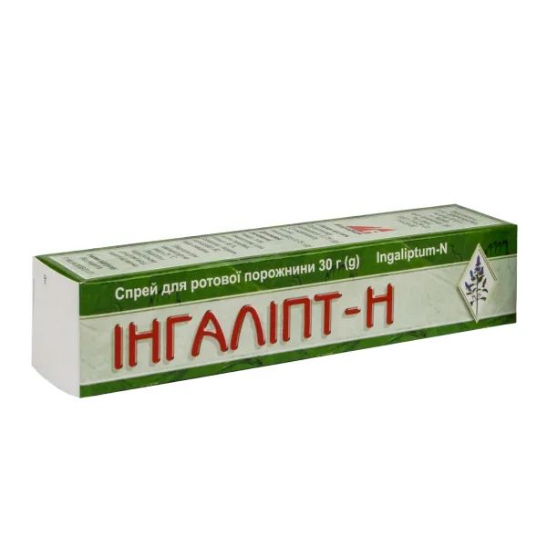%Інгаліпт-Н спрей для ротової порожнини балон 30 г