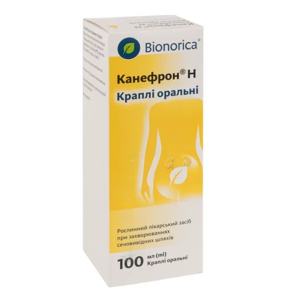 %Канефрон Н капли оральные флакон 100 мл